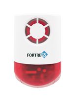 Fortress Security Store (TM) New Loud Outdoor Wireless Flashing Strobe Siren for Total Security Alarm Systems Ideal for Business and Home Protection