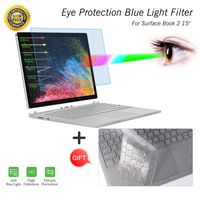 Surface Book 2 15" Screen Protector, Anti Blue Light Screen Protector with Keyboard Cover for Microsoft Surface Book 2 15" Laptop Anti Blue Light Glare Screen Filter Eye Protection Screen Protector