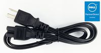 Dell 3 ft NEMA 5-15P to C5 AC Power Adapter Laptop Cord Cable K260C