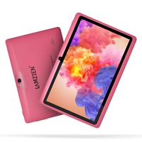 7 inch Tablet,LAMZIEN Android 8.1 Tablet PC,Quad-Core 1GB RAM 16GB ROM Dual-Camera Wi-Fi Bluetooth Google Play Store 3D Game Supported GMS Certified,Pink