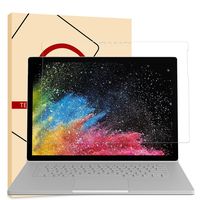 Jbao Direct for Microsoft Surface Book 2 Screen Protector,[Scratch Resistant] [HD Clear] [Ultra Slim] [Bubble free] Premium Tempered Glass Film for Microsoft Surface Book 2 (15 Inch)