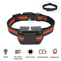 Zeonetak Rechargeable Spray Bark Collar, Citronella Dog Bark Collar Stop Barking Collar for Dogs Small Medium Large, Adjustable Spray,2 Straps 2 USB Cords, Waterproof No Shock Harmless & Humane