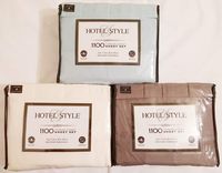Pillow Case Queen Bed Sheet Sets1000 600 1100 Thread Count Cotton Luxury Hotel Style New