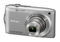 Nikon Coolpix S3300 16 Megapixel Digital Camera - Silver