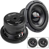 2 Pack American Bass 8" High Power Subwoofer Dual 4 Ohm 600W Max Sub Bass XD-8