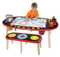 ALEX Toys Artist Studio Super Art Table with Paper Roll