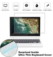 2 Pack Matte Anti-Glare Screen Protector for Lenovo Chromebook C330 / 2020 2019 Lenovo 2-in-1 11.6 Inch Chromebook Laptop with Surprise Keyboard Skin, Help for Your Eyes Reduce Fatigue