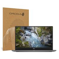 Celicious Vivid Invisible Glossy HD Screen Protector Film Compatible with Dell XPS 15 9570 (Non-Touch) [Pack of 2]