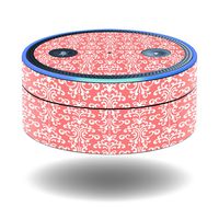 MightySkins Skin Compatible with Amazon Echo Dot - Coral Damask | Protective, Durable, and Unique Vinyl Decal wrap Cover | Easy to Apply, Remove, and Change Styles | Made in The USA