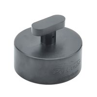 POTAUTO Aluminum Jack Pad Jacking Puck Adapter Support for Chevrolet Corvette C5 C6 C7 GS Z Frame Rail (Qty 1, Black)