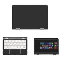 Decalrus - Protective Decal Skin Skins Sticker for 2015 HP Spectre x360 13-4003dx (13.3" Screen) case Cover wrap HPspectre360-17