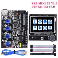 BIGTREETECH DIRECT BTT SKR Mini E3 V1.2 Control Board + TFT35-E3 V3.0 Touch Screen Compatible TFT35 12864LCD Display WiFi 3D Printer Parts for Creality Ender 3