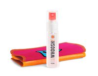 WHOOSH! Screen Cleaner Kit - Best for- Smartphones, iPads, Eyeglasses, Kindle, LED, LCD & TVs - Includes 1 Oz Bottle + 2 Premium Cloths