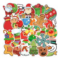 Water Bottle Christmas Stickers Laptop Stickers Pack 101 Pcs Christmas Decals for Water Bottle Laptops Ipad Cars Luggages