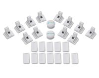 Magnetic Baby Safety Cabinet Locks - 12 Locks + 2 Keys - Child Proof Cabinet Locks are Easy to Install - No Drill, Tools Or Screws Needed - Child Safety Cabinet Locks by Enovoe