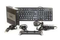 Dell Wyse 909833-51L 5012-D10D Mini Desktop, 2 GB RAM, 8 GB Flash, AMD Radeon HD 6250, Black