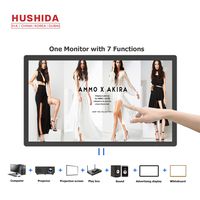 HUSHIDA 42 Inch 10 Point Capacitive Touch Screen Digital Signage Full HD Commercial Adverting Display Monitor for School, Shopping Mall, Bank, Restaurant, Office, Hotel