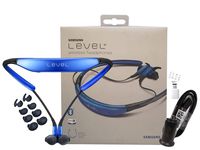 Samsung Level U Blue Bluetooth Wireless in-Ear Headphones Mic - with Car Charger & OTG C Type (Retail Packing Kit)