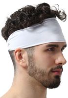 Mens Headband - Running Sweat Head Bands for Sports - Athletic Sweatbands for Workout/Exercise, Tennis & Football - Ultimate Performance Stretch & Moisture Wicking
