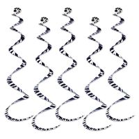 Beistle 54540 Party Supplies, 24-Inch, Black/White