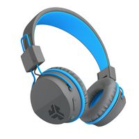 JLab Audio Neon Headphones On-Ear Feather Light (Bluetooth, Blue)