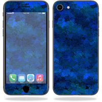 MightySkins Skin Compatible with Apple iPhone 8 - Blue Ice | Protective, Durable, and Unique Vinyl Decal wrap Cover | Easy to Apply, Remove, and Change Styles | Made in The USA