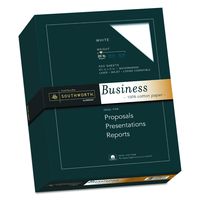 Southworth 100% Cotton Business Paper, 8.5 x 11 Inches, 20 lb, White, 500 per Box (13C)