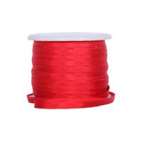 Threadart 100% Pure Silk Ribbon - 2mm Red - No. 539-3 Sizes - 50 Colors