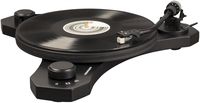 Crosley C3 2-Speed Belt-Drive Turntable with Audio-grade MDF Plinth and RCA Output, Black