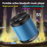 YCDC Zealot S5 Portable Camping Outdoor Bluetooth Speaker+Mic 2000mAh Battery