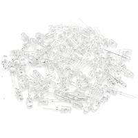 Gikfun 5MM Led Diodes 2pin 7 Colors Rainbow Slowly Fast Flash for Arduino DIY (Pack of 100pcs) AE1118