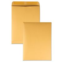 Quality Park Heavyweight Catalog Envelopes, Gummed, Brown Kraft, 10 x 13, 250 per Box, (41665)