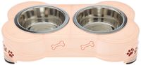 Loving Pets Dolce Diner Dog Bowl, Small, 1 Pint, Pink