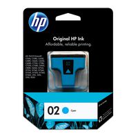 HP 02 | Ink Cartridge | Cyan | C8771WN