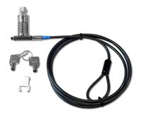 TZ06T Noble Wedge 4 Digit Combination & Barrel Key Lock