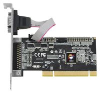 SIIG Dual Profile 1 Port Serial / RS232 PCI Adapter Card with 16550 UART