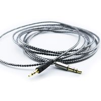 NewFantasia Replacement Cable for Bowers & Wilkins P5 / P5 S2 Wireless/Recertified Headphone Silver Plated Copper Audio Upgrade Cord 1.2m/4ft