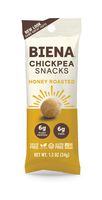 BIENA Chickpea Snacks, Honey Roasted, SIngle Serve Packs, 1.2 Ounce, 10 Count