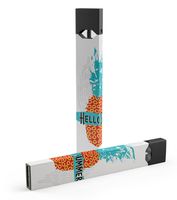 Summer Skin-kit for The Pax JUUL (JuulLabs) Vaping Device (Skin Only) - Retro Hello Summer Pineapple v2