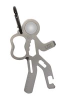 UST Stainless-Steel Tool A Long Multi-Tool Carabiner, Hiker