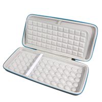 for Logitech K380 Multi-Device Wireless Bluetooth Keyboard 920-007559 Hard Case Portable Bag Storage by Baval
