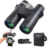 Binoculars, SEEKONE 10x42 Compact HD Binocular for Adults Long-distance Detection Fast Moving Subjects with Smart Phone Adapter for Outdoor Exploration, Focusing in 3 Seconds, Ultra-Wide Field of View