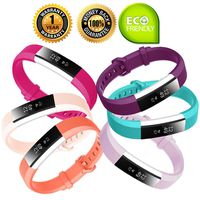 for Fitbit Alta and Alta Hr Bands, Adjustable Accessory Wristbands for Fitbit Alta and Alta Hr, Large and Small, Variety of Colors and Patterns