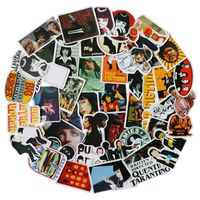 Pulp Fiction Sticker Pack of 50 Stickers - Pulp Fiction Stickers for Laptop, Funny Stickers for Laptops, Computers, Hydro Flasks, Water Bottles (Pulp Fiction)