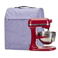 HOMEST Stand Mixer Dust Cover with Pockets Compatible with KitchenAid Bowl Lift 5-8 Quart, Purple (Patent Pending)