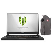 MSI WS65 8TK-888 (i7-8850H, 64GB RAM, 1TB SATA SSD, NVIDIA Quadro RTX 3000 6GB, 15.6" Full HD, Windows 10 Pro) VR Ready Workstation Laptop
