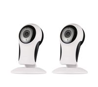 [2 Pack] Tonton 1080p Wireless Home Indoor IP Camera,2-Way Audio,Smart Motion Detection,Night Vision for Baby/Pet/Elder Monitoring,Remote Control with Free APP,Cloud Service Available