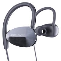 Bluetooth Headphones,Wireless Earphoness Lightweight Heavy Bass Noise Isolating with Microphones Flat Cord Stereo V4.1 Wireless Earbuds Headset for Running & Gym Y20
