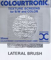 DARKROOM 35MM TEXTURE SCREEN FOR DARKROOM PRINTING,LATERAL BRUSH