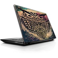 15 15.6 inch Laptop Notebook Skin vinyl Sticker Cover Decal Fits 13.3" 14" 15.6" 16" HP Lenovo Apple Mac Dell Compaq Asus Acer / Tribal Abstract Owl
